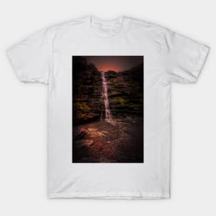 Tintagel beach waterfall T-Shirt